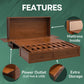 Olivia Queen Murphy Cabinet Bed With Mattress