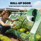 Portable Mini Greenhouse with Mesh Windows for Indoor and Outdoor, 94.5" x 35.4" x 35.4", Green
