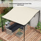 Pergola Canopy Replacement, Pergola Shade Cover for 10' x 10' Pergola ( 84C-038 Series), Beige
