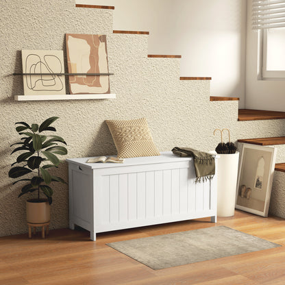 Storage Trunk Entryway Bench with Handles