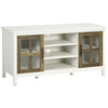 TV Stand with Adjustable Shelves