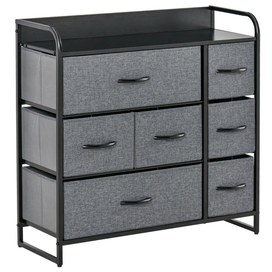 7-Bin Fabric Dresser Storage Tower