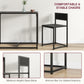 Dining Table Set, Industrial Dining Set for 2, Kitchen Table and Chairs for Small Space, Dining Room Table with Chairs