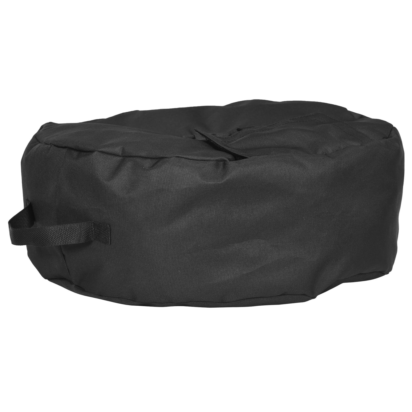 19" Round Patio Umbrella Base Weight Sand Bag Weather Resistant Garden Parasol Weight Base Stand Holder Weights w/ Scoop Up 88lbs Black