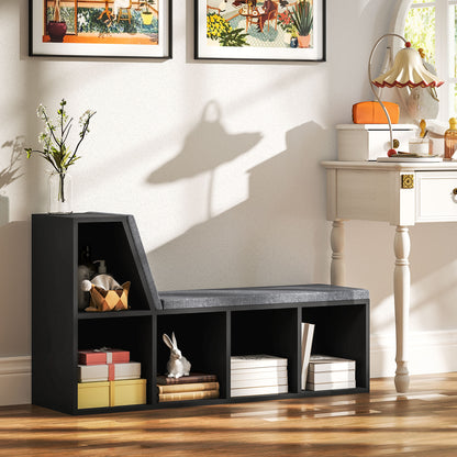 5-Cube Bookcase with Reading Nook