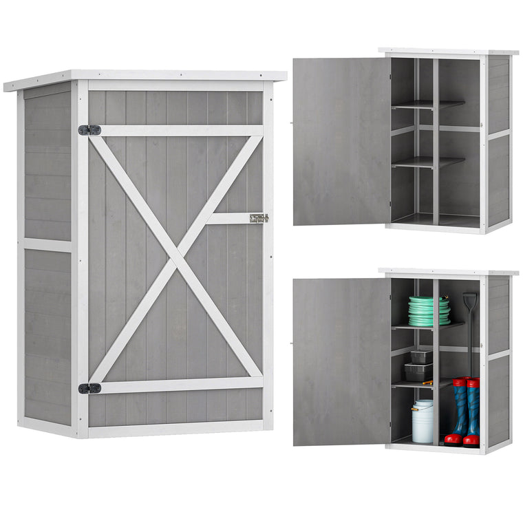 29.9" x 21.7" x 45.3" Storage Cabinet with Shelves