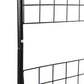 8FT Metal Garden Arch, Decorative Arbor Trellis for Climbing Plants, Wedding, Party, Event, Holiday, Black