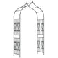 8.7FT Garden Arch Trellis, Outdoor Wedding Arbor for Ceremony with Scrollwork Design for Climbing Roses, Vines and Plants