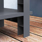41L Self Watering Raised Garden Bed w/ Ventilation Transparent Lid Greenhouse, Planter Box w/ Storage Shelf, Dark Grey
