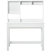 Computer Desk with Hutch and Storage Shelves