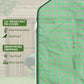 Walk-in Greenhouse with 3 Tier, Garden Plant Growhouse with Roll-up Door and Mesh Windows, 140 x 213 x 190 cm, Green