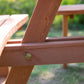 8 Seater Round Wooden Pub Bench & Picnic Table, Patio Dining Set for Outdoor Patio (Umbrella Not Included)