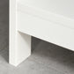 39" Console Table, Narrow Entryway Table with Storage Shelves, Drawers and X Frame for Behind Couch, Living Room, Hallway, White
