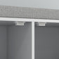 Shoe Storage Bench with Seat Cushion, Shoe Cabinet for Hallway, Entryway Bench, Supports 352lbs, White