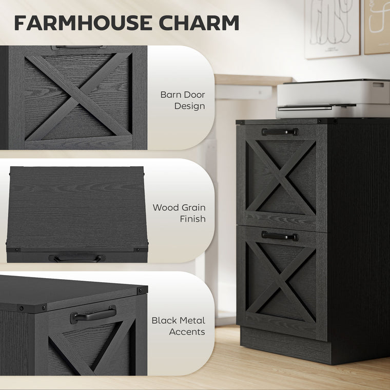 2-Drawer Vertical Filing Cabinet