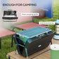 Metal Suitable-Style Portable BBQ Grill - Black
