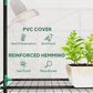 5 Tier Mini Greenhouse, Portable Outdoor Flower Stand with Shelf Clips, Indoor Greenhouse with Steel Frame, Transparent, 27.25" x 19.25" x 76", Clear