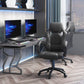 Racing Gaming Chair Office Chair Computer Desk Gamer Chair with Swivel Wheels, Padded Headrest, Tilt Function, Black