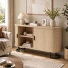 Fluted Sideboard Buffet Cabinet, 55