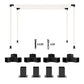 8PCS Pergola Kit, Pergola Brackets with 3-Way & 4-Way Corner Brackets for 4"x4" (Actual 3.6"x3.6") Lumber