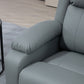 Lift Chair for Seniors, PU Leather Upholstered Electric Recliner Chair with Remote, Side Pockets, Quick Assembly, Grey