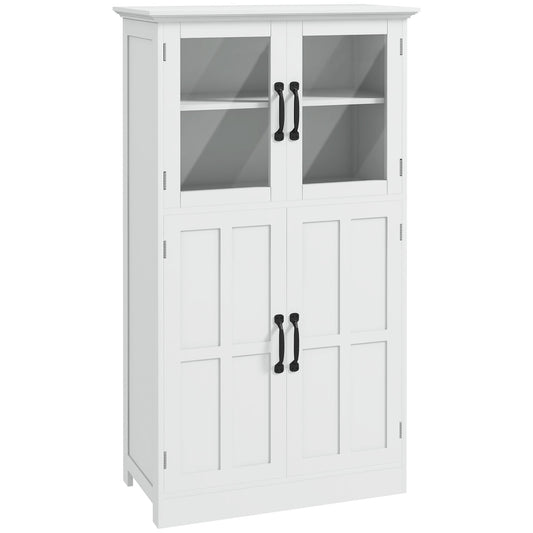Sideboard Buffet Cabinet with Glass Doors