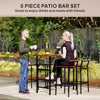 5-Piece Bar Set with 47
