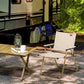 Camping Chair, Lightweight Folding Chair, Portable Armchair, Excellent for Festivals, Fishing, Dark Grey