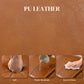 Set of 2 Kitchen Chairs, Button Tufted PU Leather Upholstered Dining Chairs with Rubberwood Legs for Dining Room, Brown