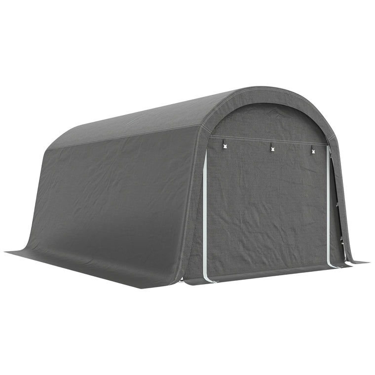10' x 15' Garden Shed with Roll-Up Door