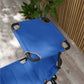 Folding Chaise Lounge with Adjustable Sunroof, Outdoor Quick Dry Padded Tanning Chairs with Headrest, Reclining Back Outdoor Lounge Chair, for Beach, Yard, Patio, Blue