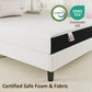 King 8 Inch Memory Foam Mattress in a Box, Pressure Relief & Lumbar Support, CertiPUR-US Certified, Medium Firm