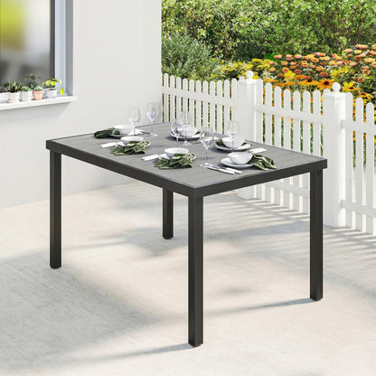 Rectangular Dining Table for 6, Composite Top