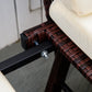 Convertible Rattan Sofa Bed Chaise Lounge Wicker Loveseat Armchair Double Seat with Cushion All Weather Patio Furniture Brown