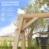 770lbs A-Frame Porch Swing Stand with Reinforced Bars