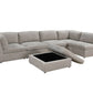 Long Beach Modular Cloud Couch Per Pc - Forward Furniture