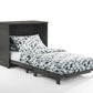 Orion Twin Cabinet Bed with Memory Foam Mattress