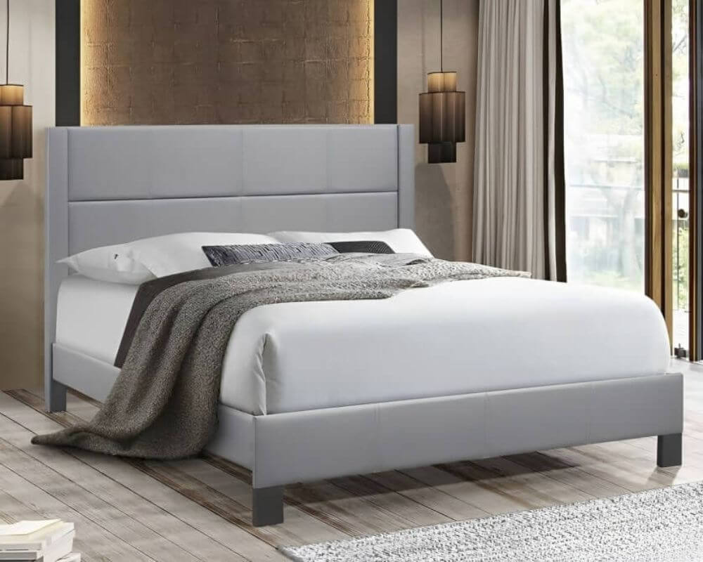 Thalia PU Leather Platform Bed - In 4 Colours