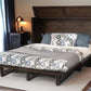 Clifton Queen Size Farmhouse Murphy Cabinet Bed in Auburn