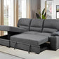 Porter Sleeper Sectional with Cup Holders - Forward Furniture