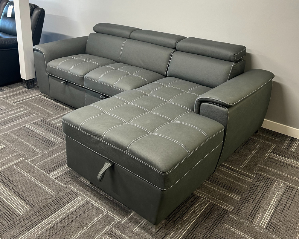 Jordan Sleeper Sectional with Storage Chaise