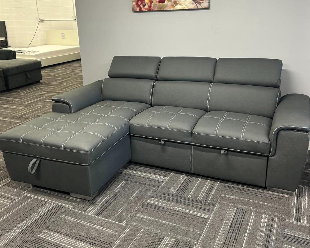 Jordan Sleeper Sectional with Storage Chaise