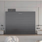Heidi Horizontal Murphy Bed Rustic Grey - Forward Furniture