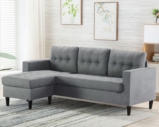 Sinclair Sectional Sofa L-Shape with Reversible Chaise
