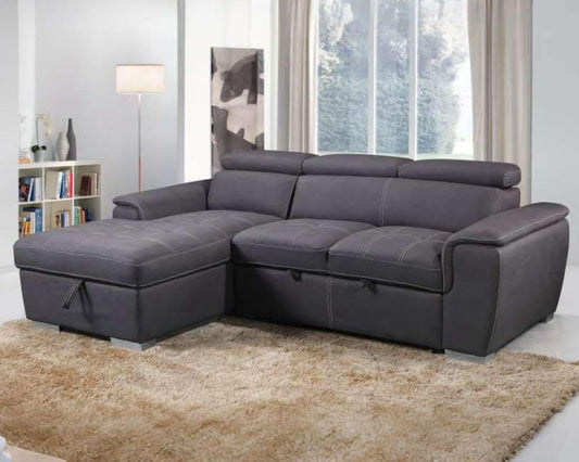 Jordan Sleeper Sectional with Storage Chaise