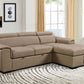 Jordan Sleeper Sectional with Storage Chaise