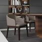 Wooster Eco Pelle Leather Dining Arm Chair - In 2 Colours