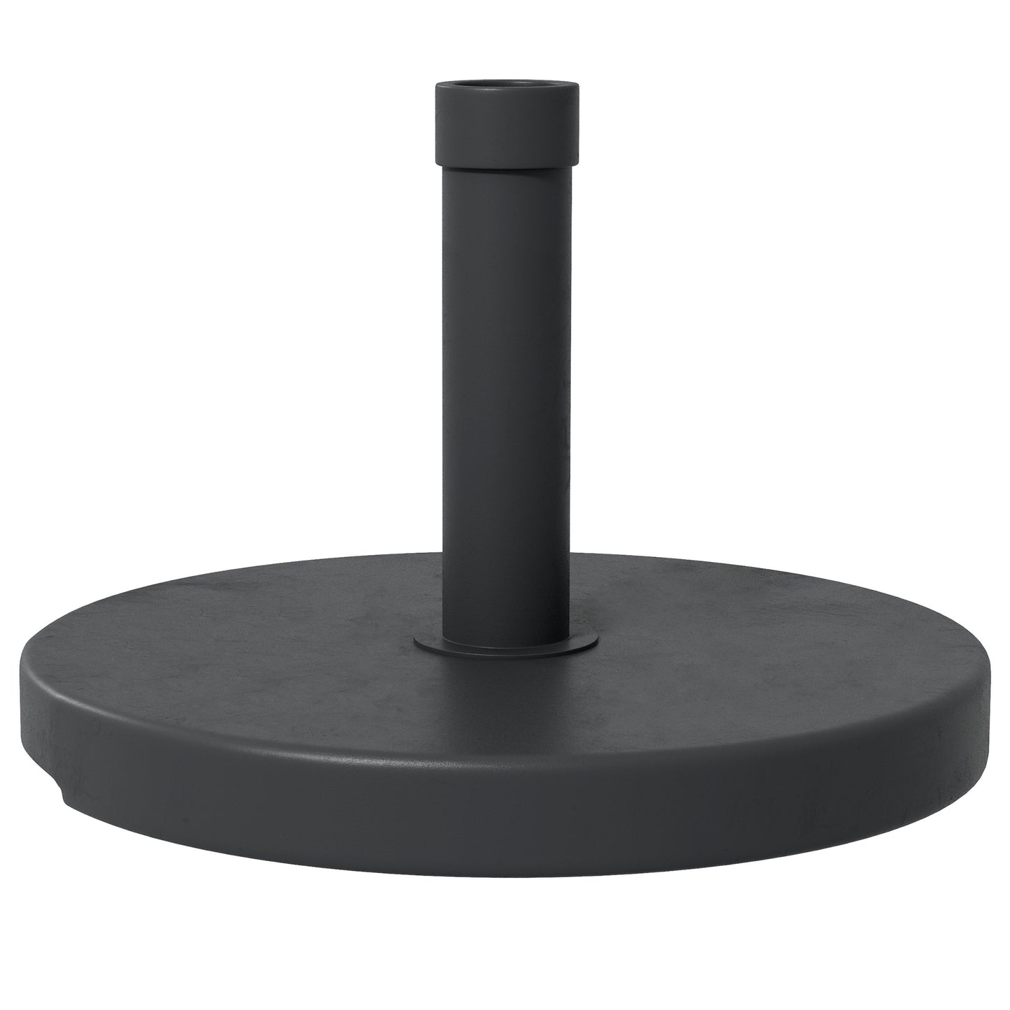 33 lbs Black Concrete Umbrella Base 18.3" Round