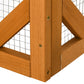 71"L Catio Outdoor Cat Enclosure, Indoor Cat Cage, Pet House, Small Animal Hutch for 1-2 Rabbit, Kitten, Kitty Crate Kennel w/ Waterproof Roof, Multi-Level Platforms, Orange
