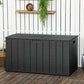 81 Gallon Storage Box with Wheels and Handles